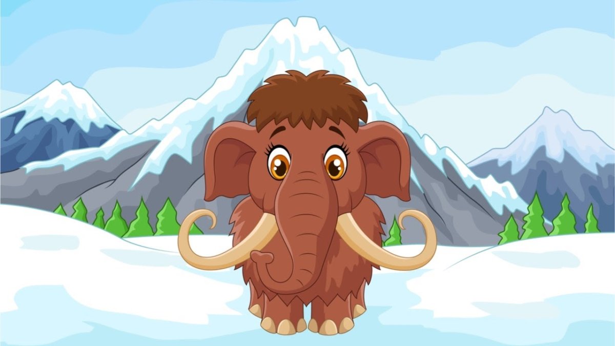 Мамонтенок мультфильм