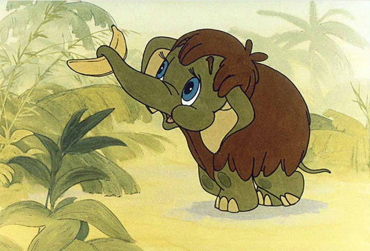 Мамонтёнок мультфильм