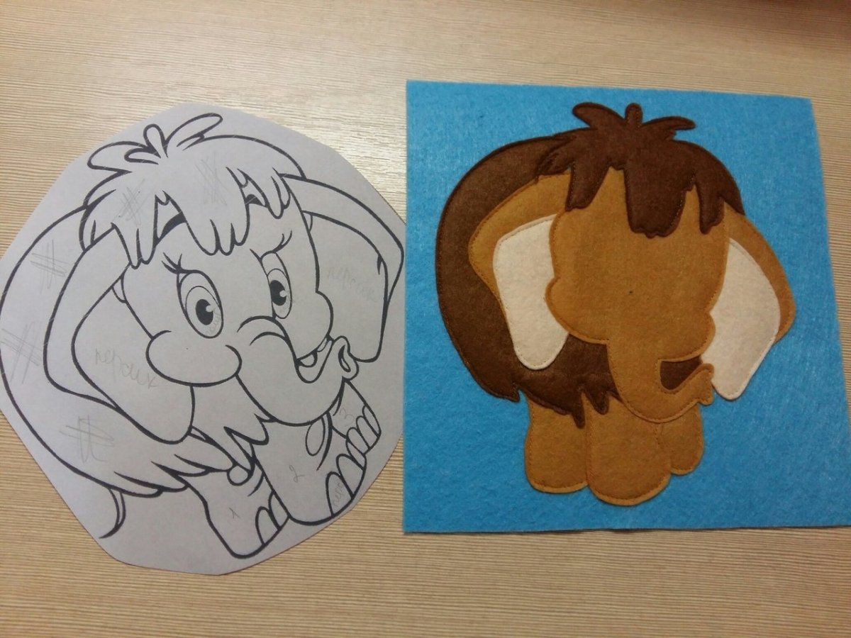 Торт мама для мамонтенка