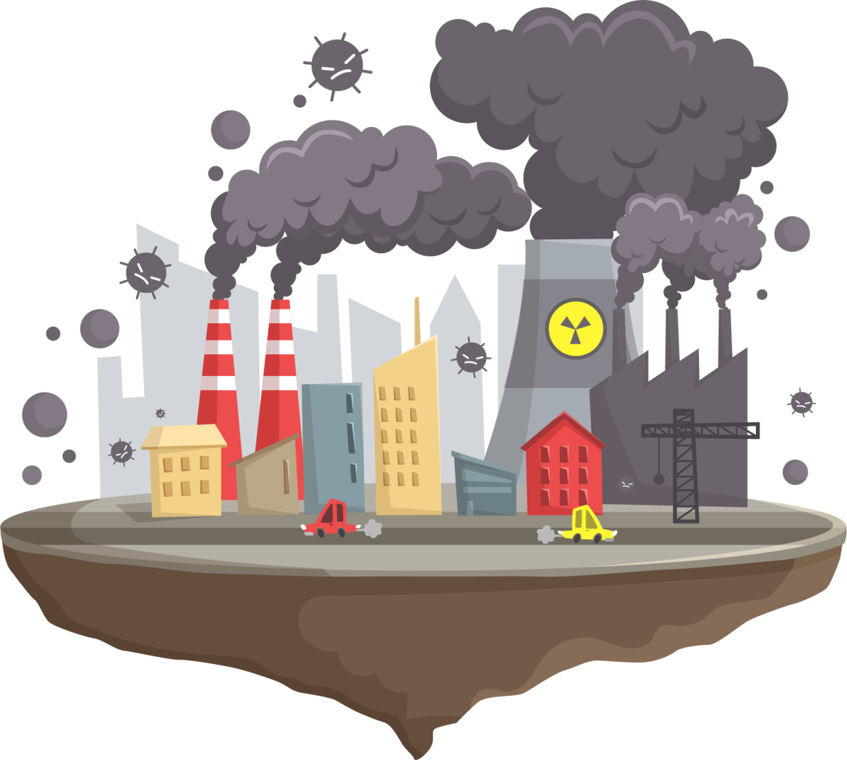 Загрязнение окружающей среды рисунки