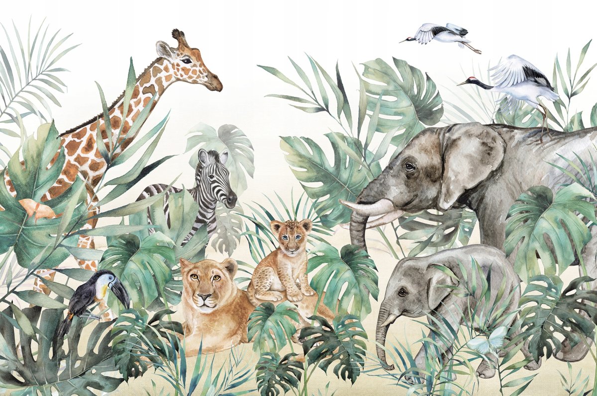 Животные тропики для детей