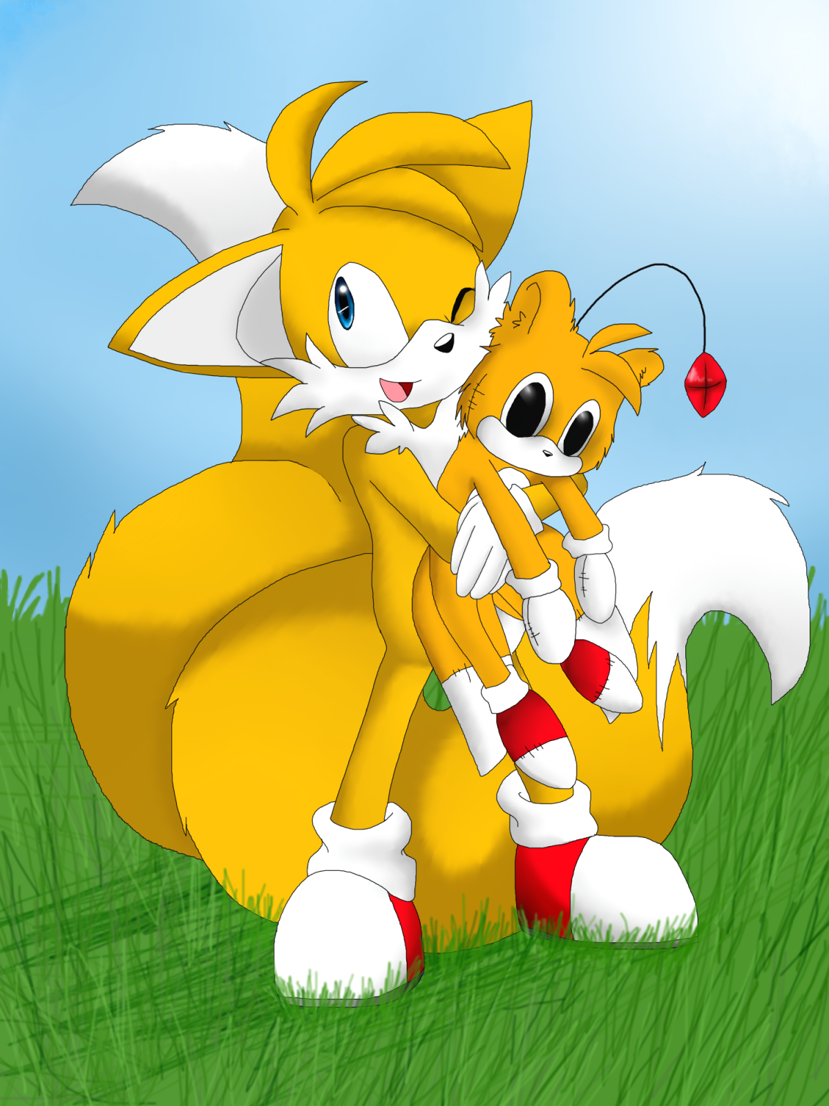 Тейлз x Тейлз долл