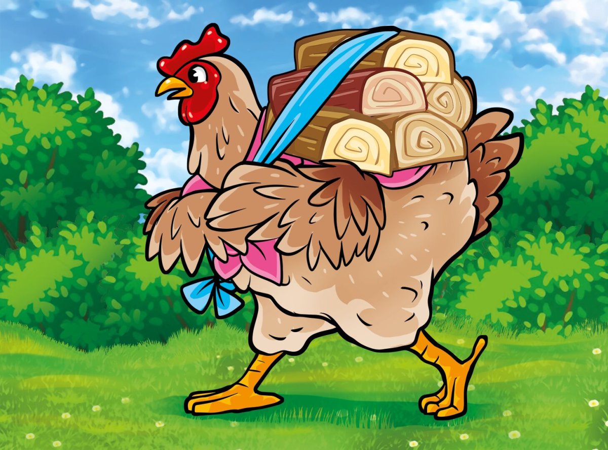 Русская народная сказка петушок и бобовое зернышко