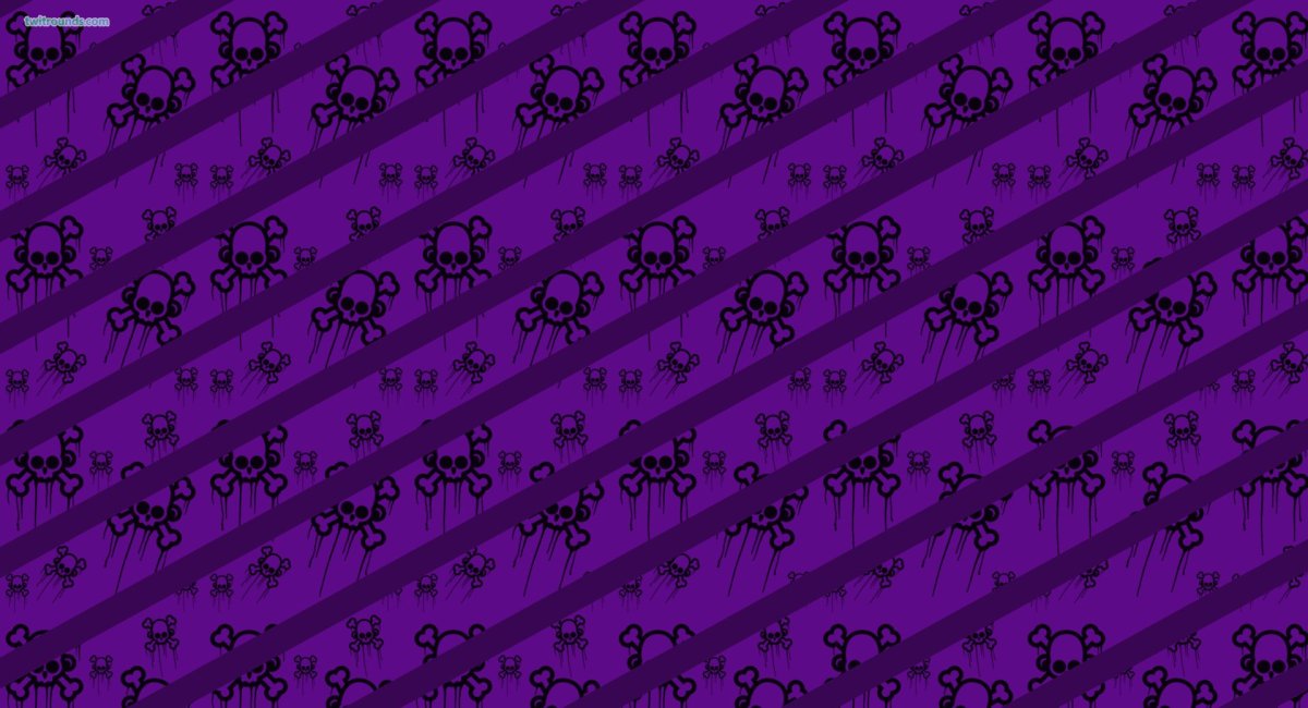 Красивый фон с черепами