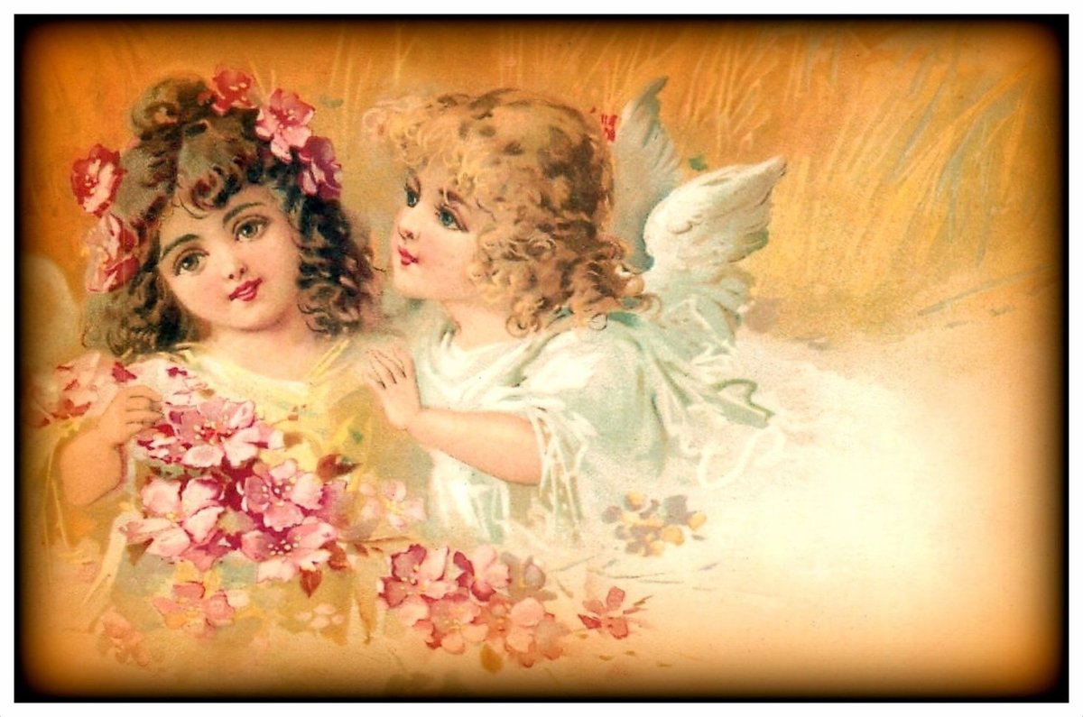 Дети Винтаж для декупажа