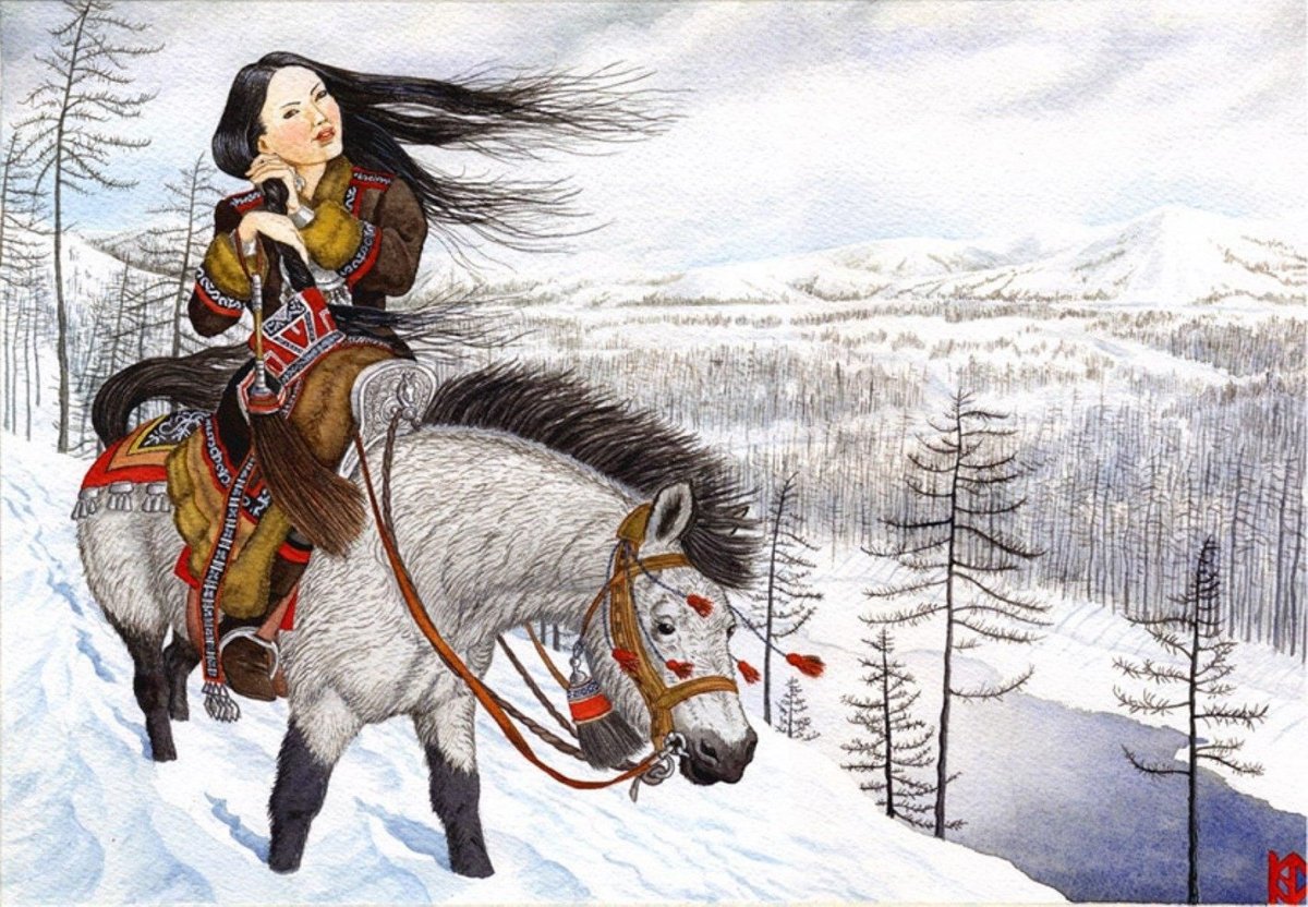 Якутская сказка Бэйбэрикээн эмээхсин