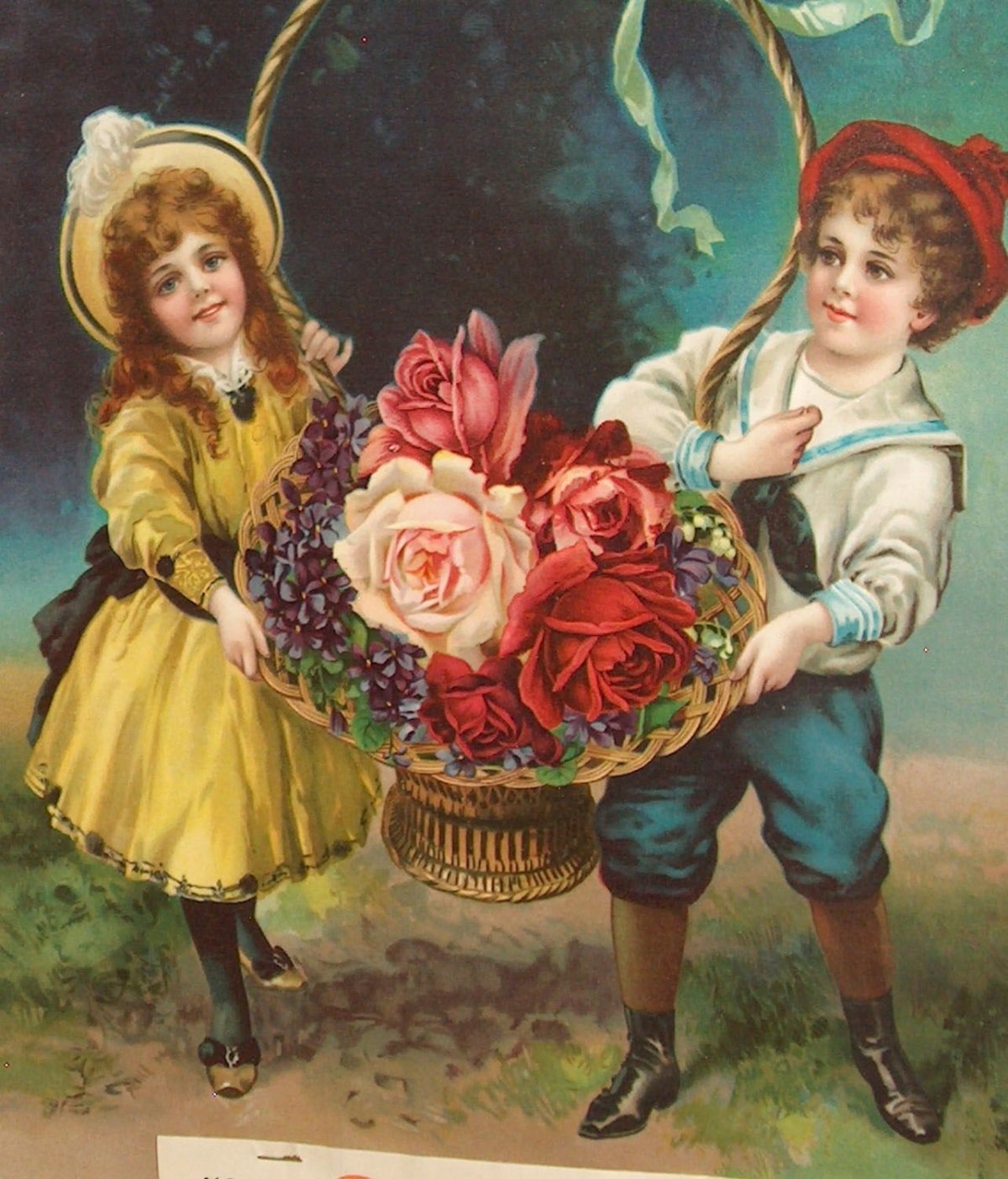 Старинные открытки для декупажа бесплатно