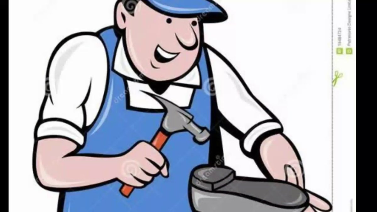 Клипарт сапожник на прозрачном фоне