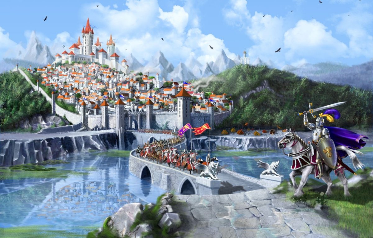 Средние века Рыцари и замки