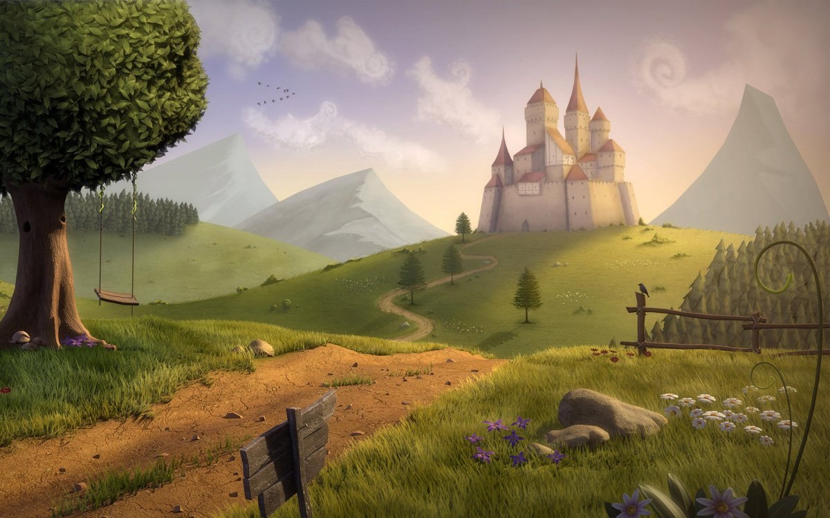 Фэнтези пейзажи