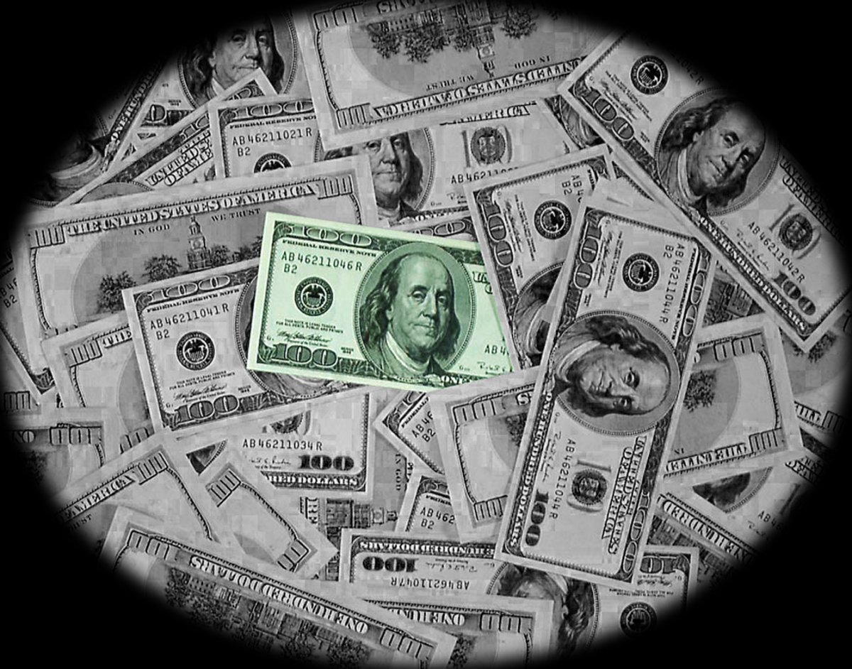 Обои доллары