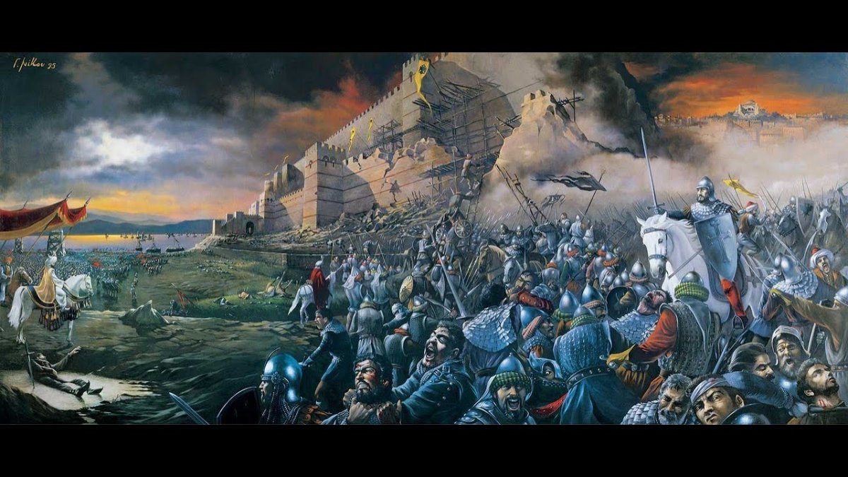 Осада и падение Константинополя