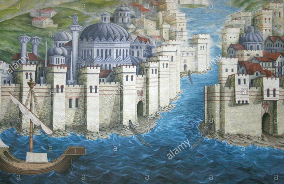 Золотой Рог Константинополь