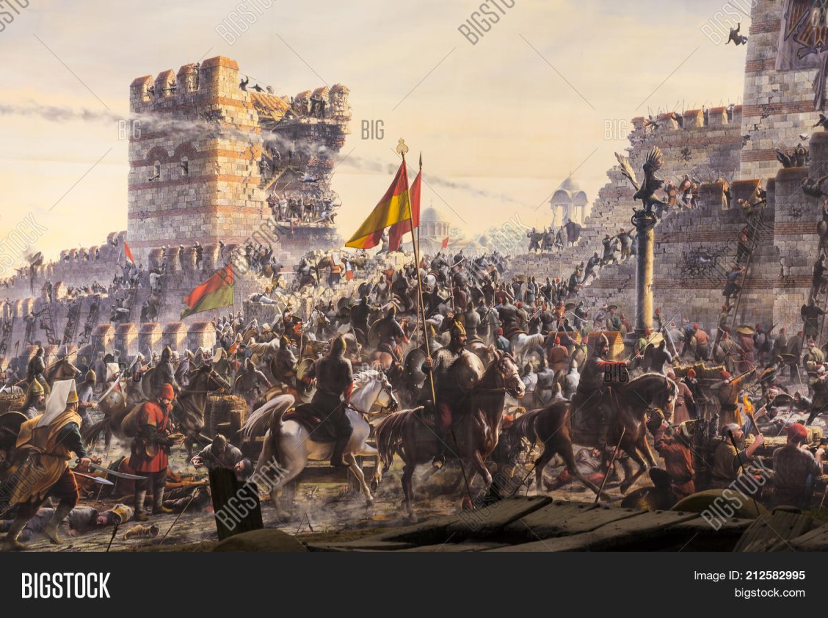 1453 Гибель Византийской империи