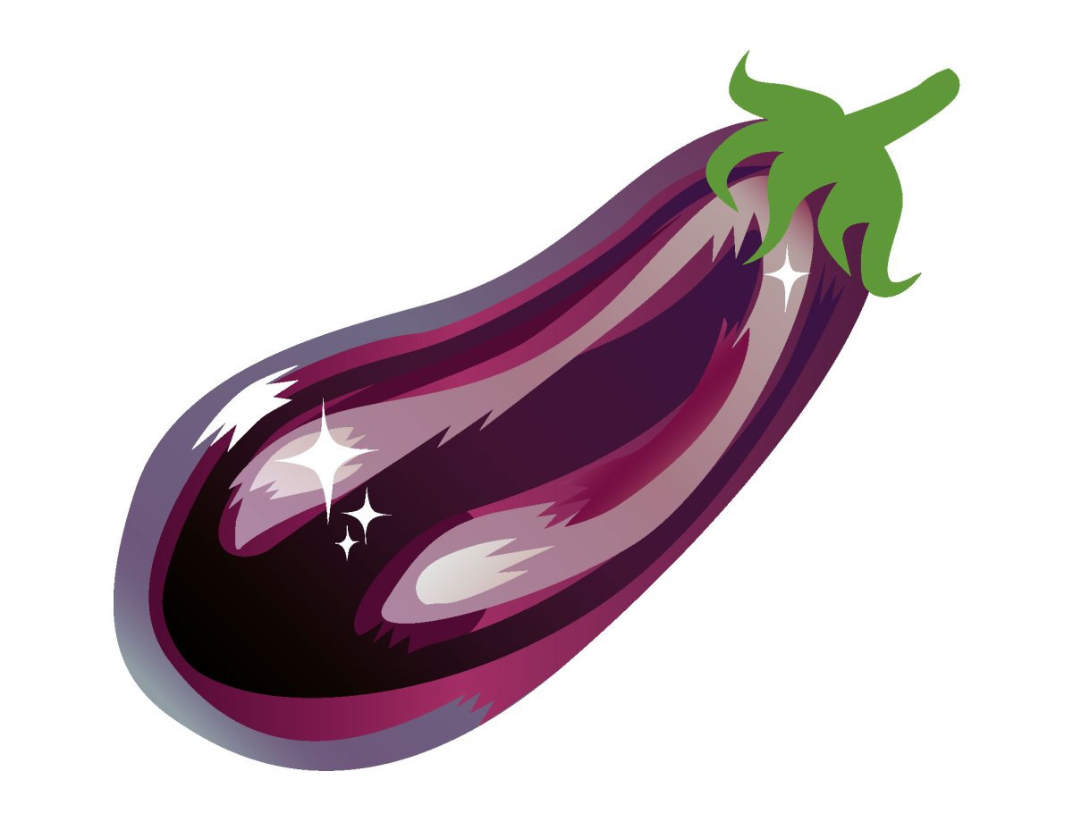 Мультяшные баклажаны