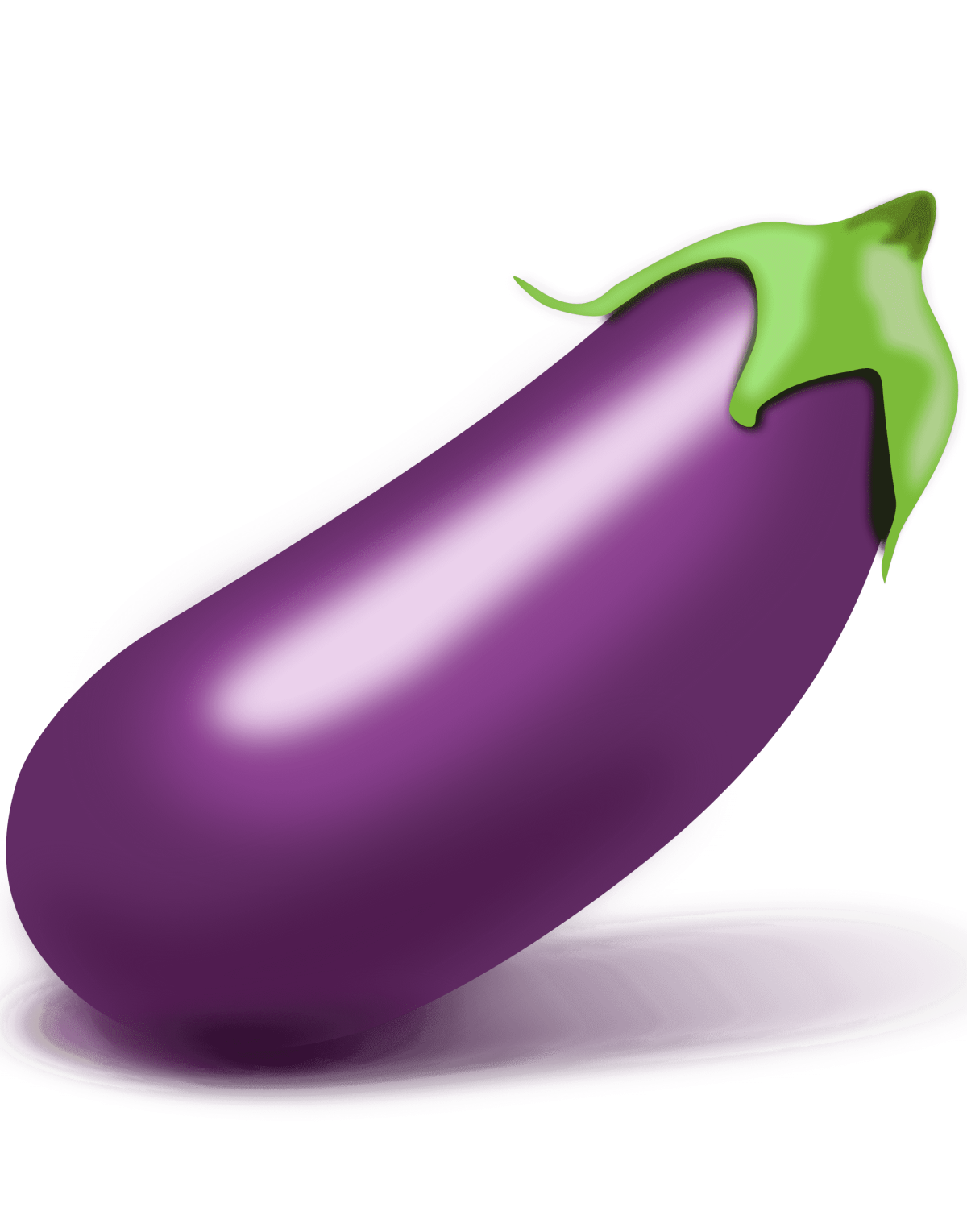 Эмодзи баклажан
