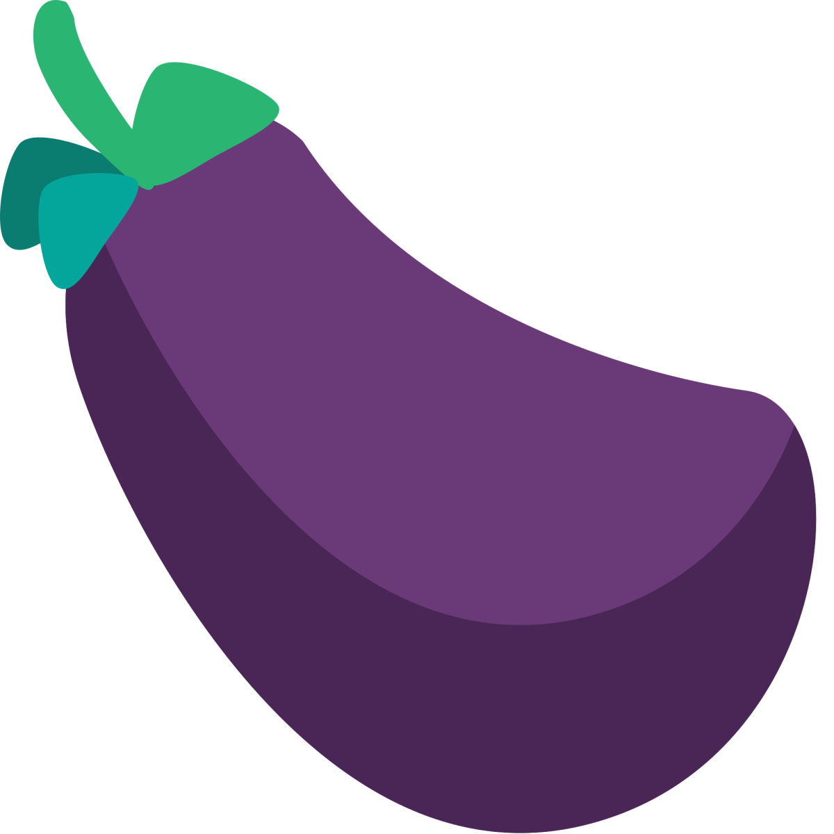 Баклажан стикер