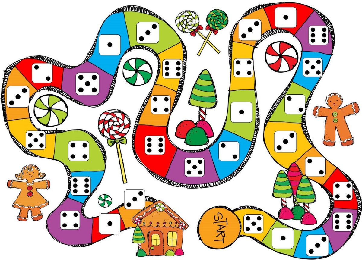 Математические ходилки для детей