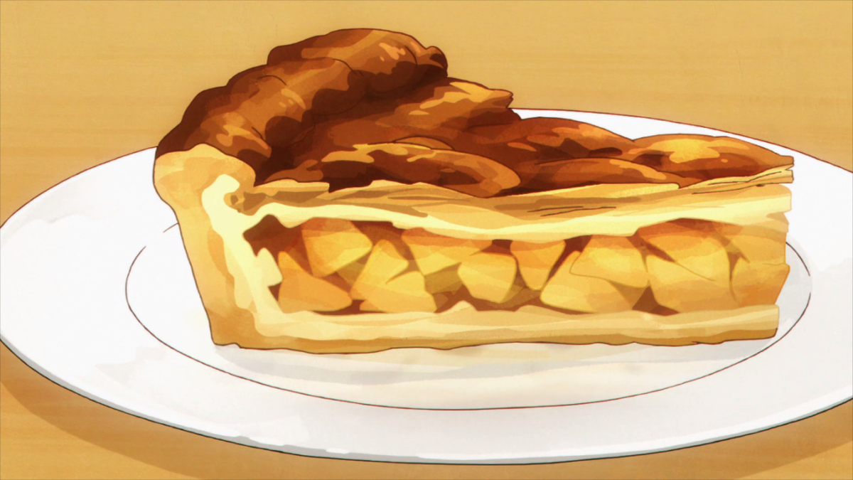 Яблочный пирог аниме
