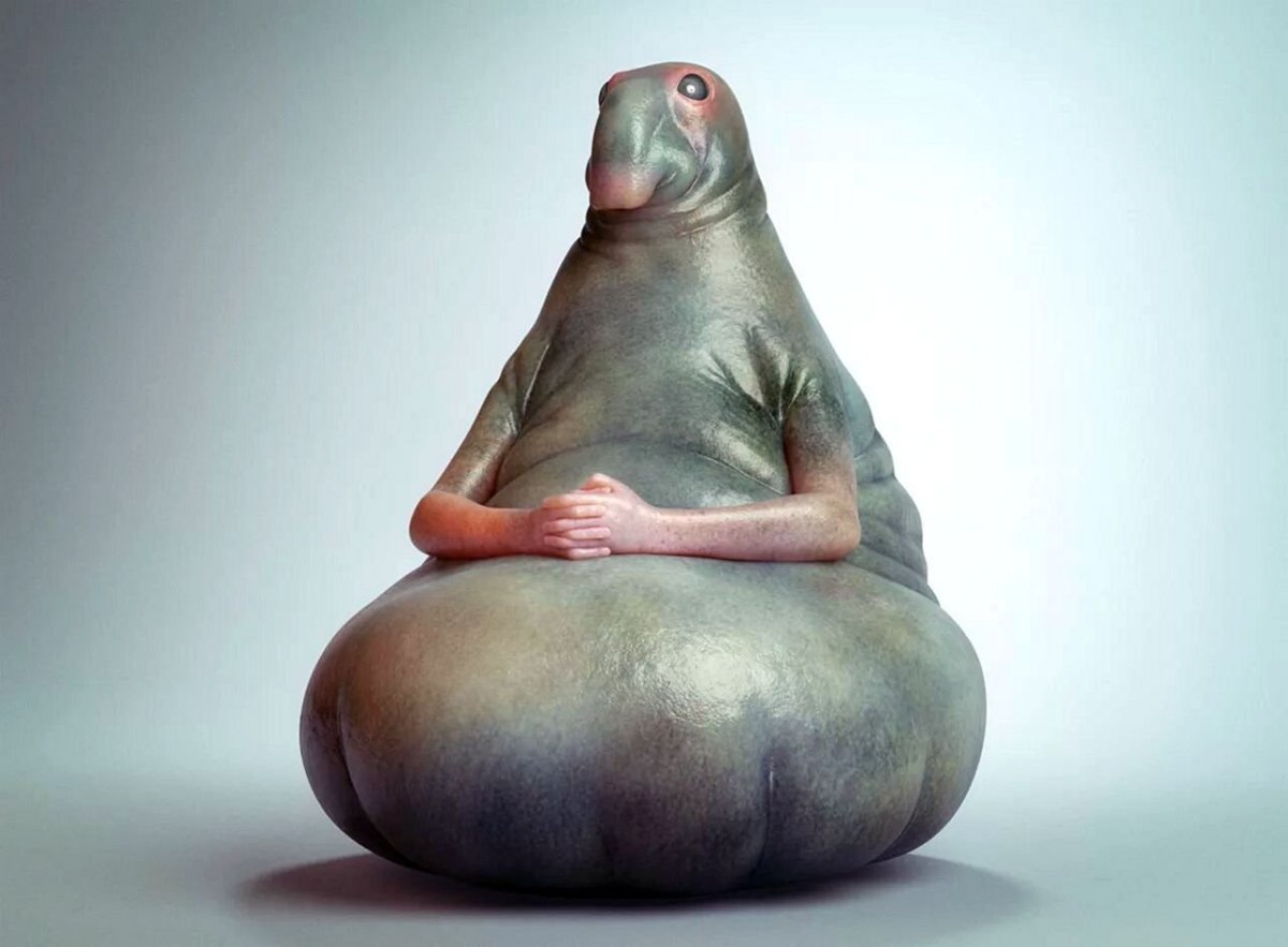 Homunculus Loxodontus скульптура