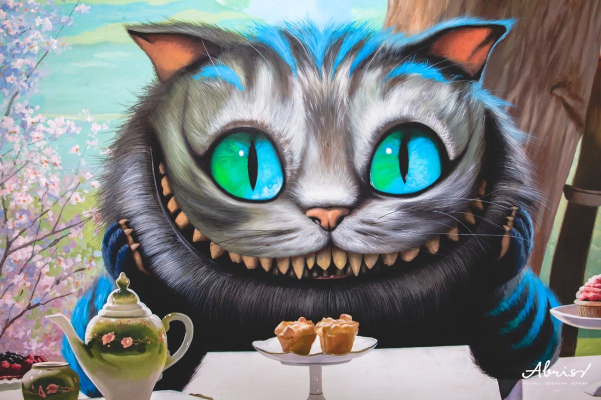 Чеширский кот тим Бертон