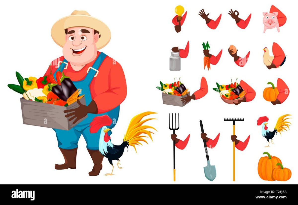 Агроном мультяшный