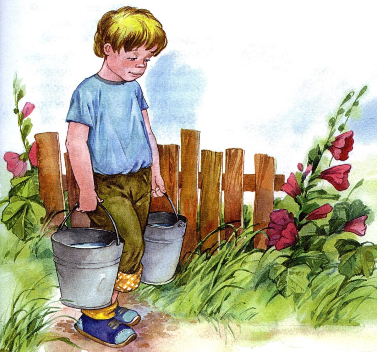 Осеева сыновья иллюстрации