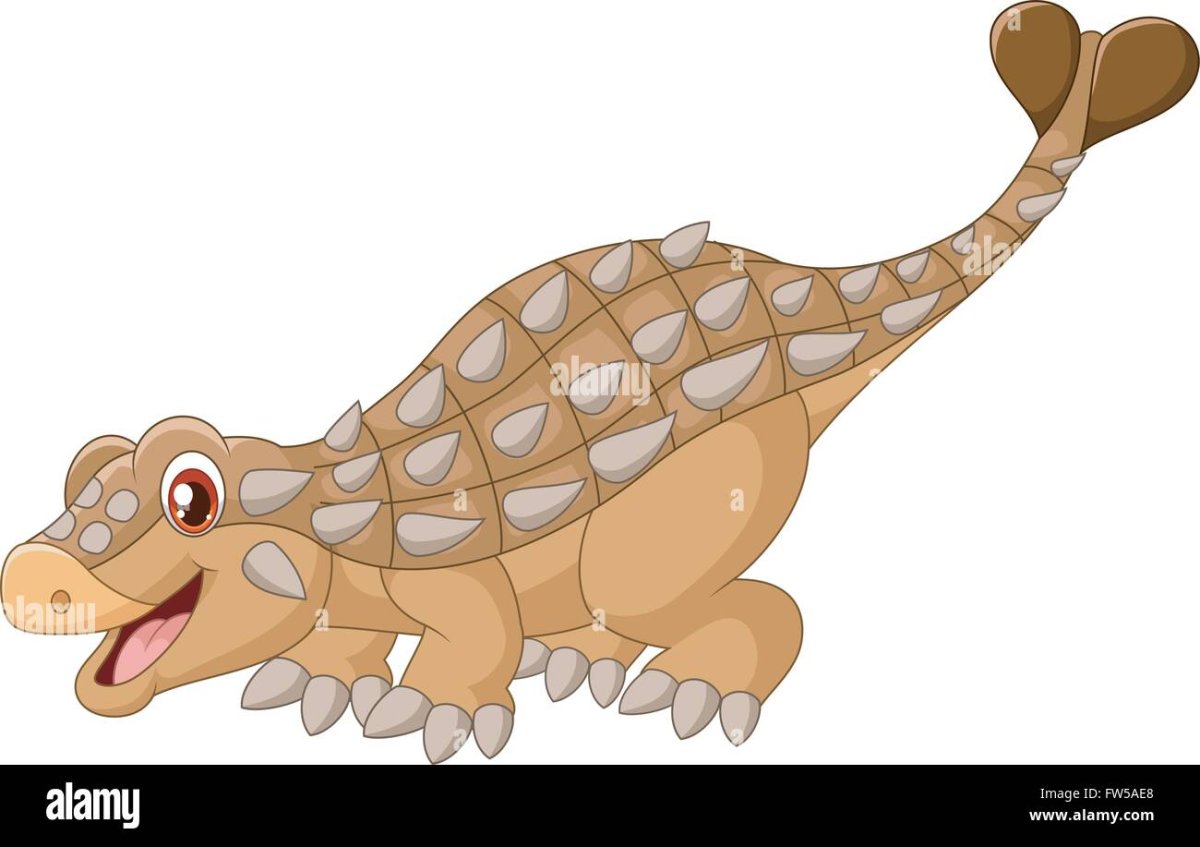 Анкилозавр мультяшный