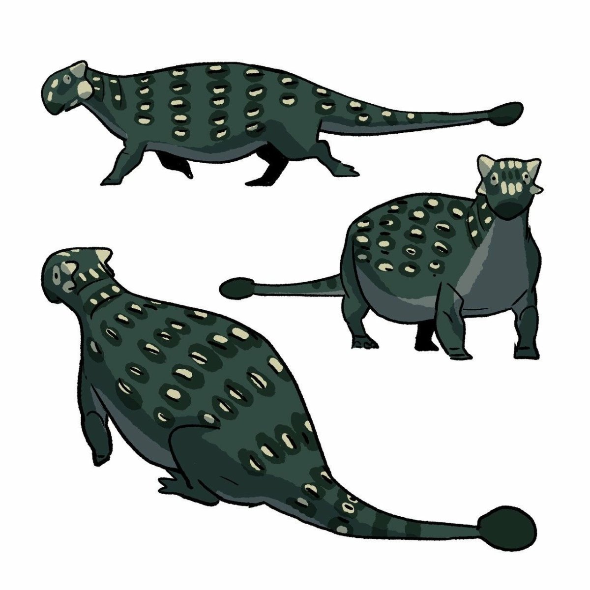 Анкилозавр парк Юрского периода