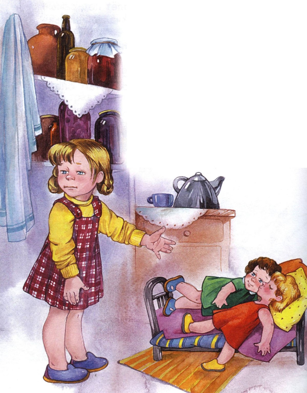 Иллюстрации к рассказу Осеевой сыновья