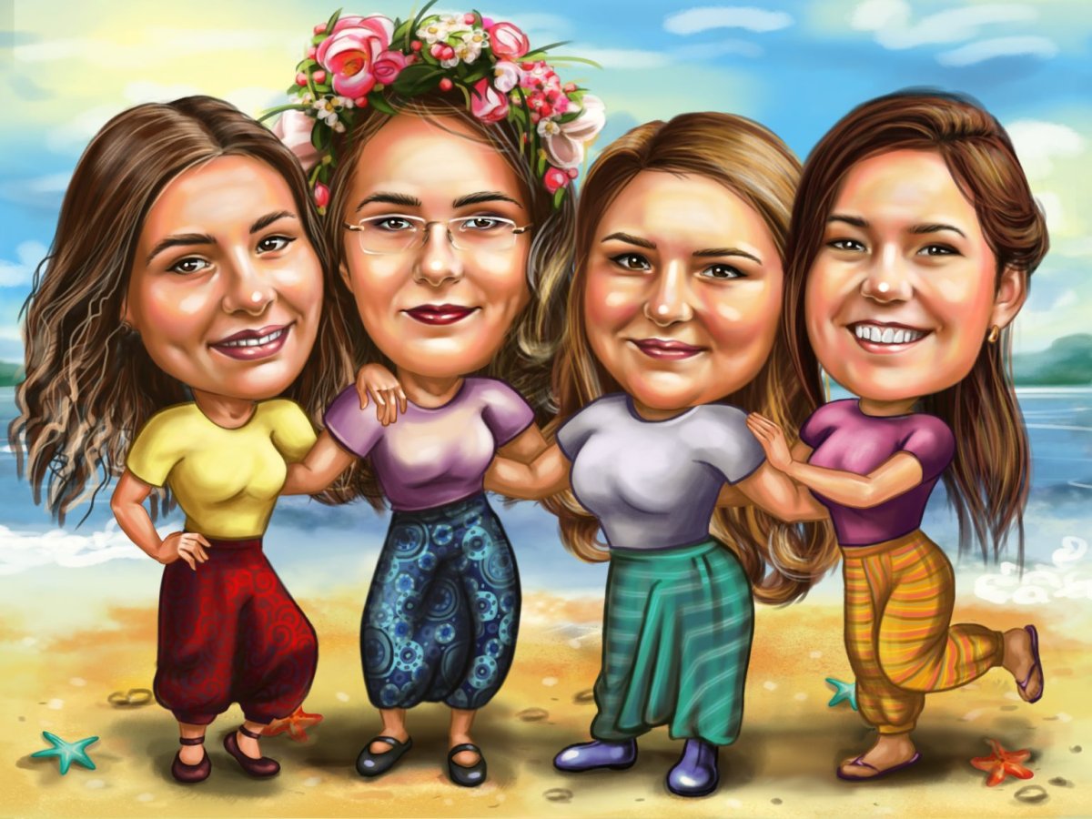 Три подружки