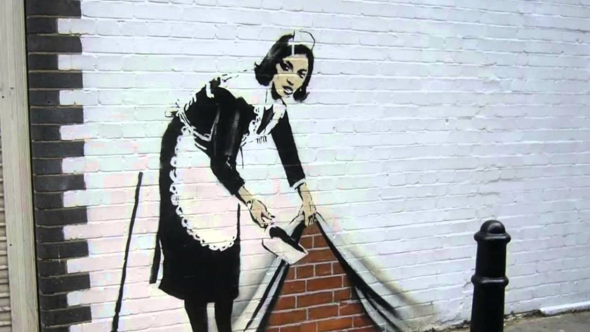 Бэнкси спасение любовью