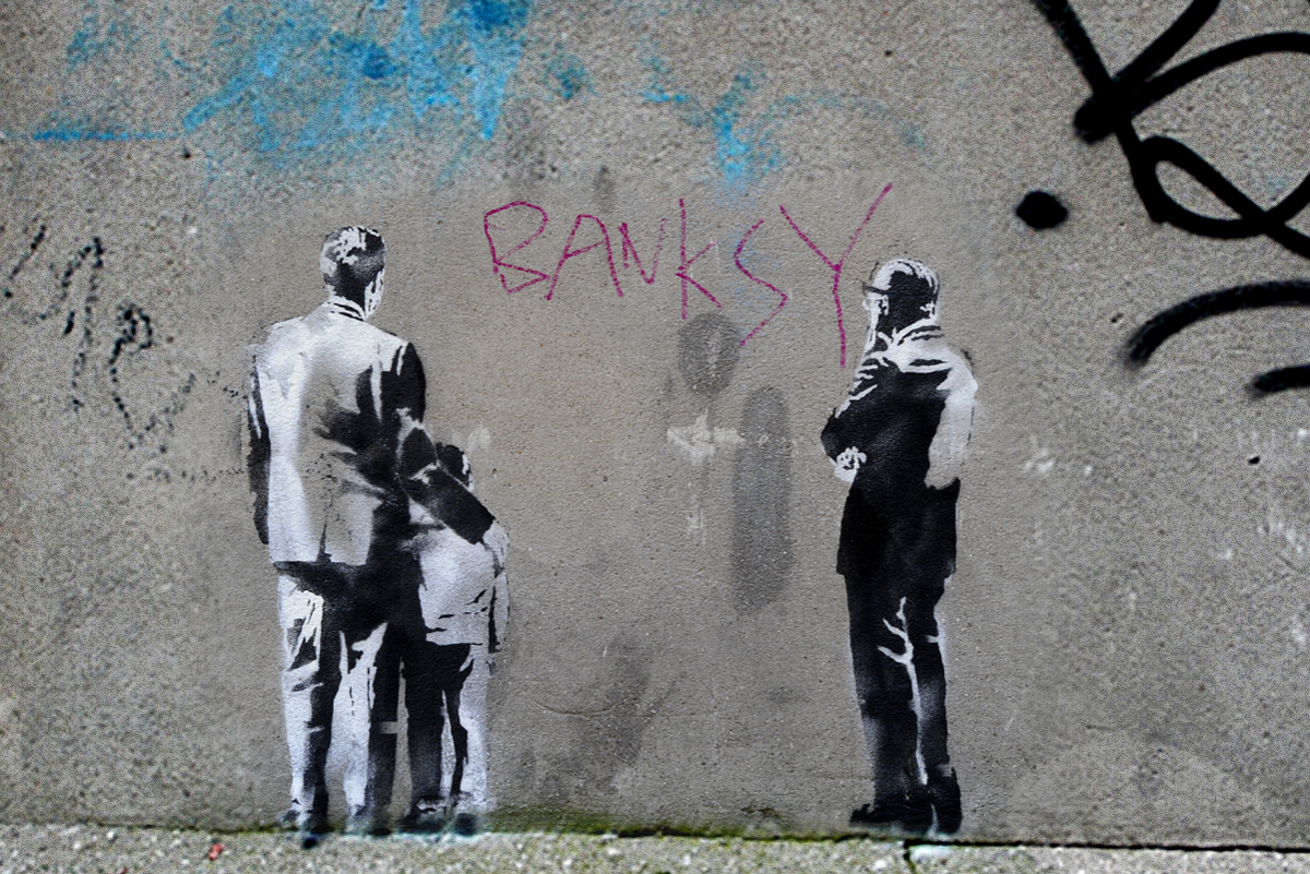 Бэнкси Лувр