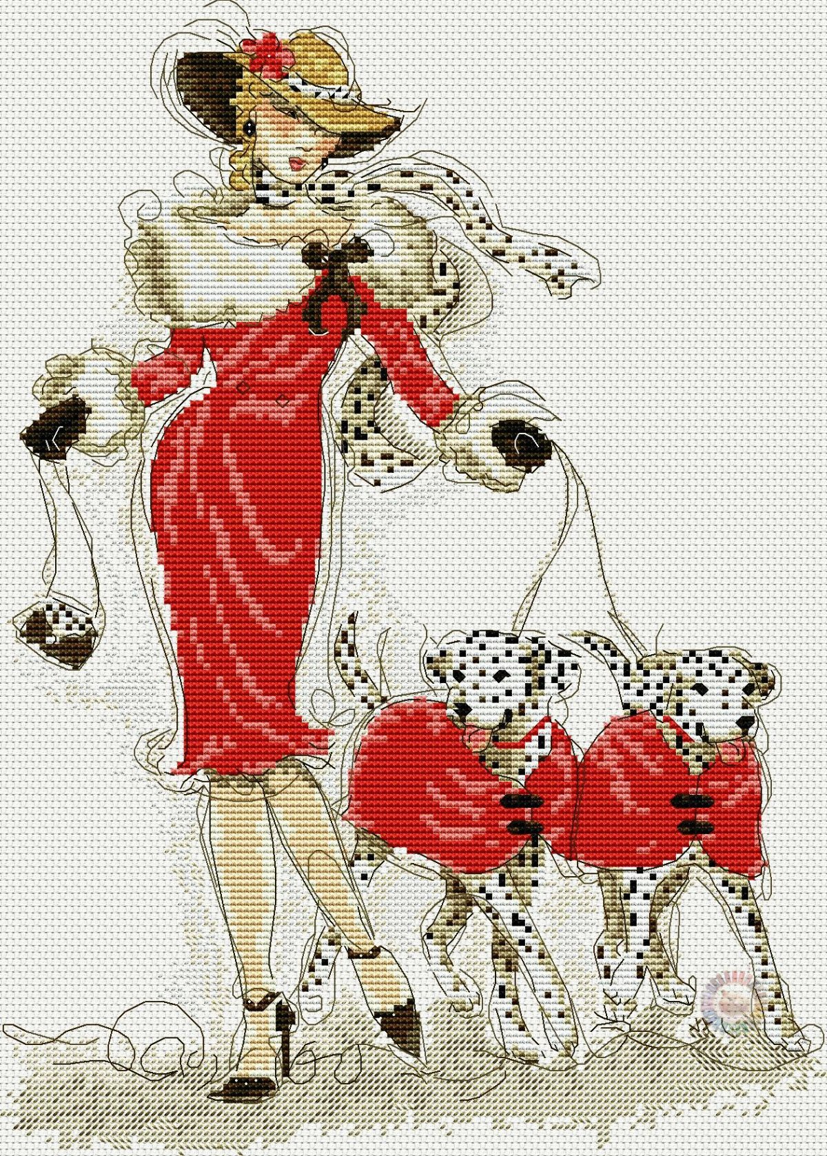 Девушка с собакой