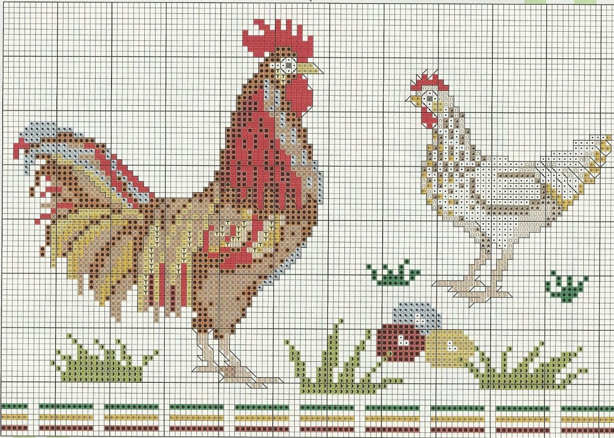 Рейнбоу Дэш вышивка