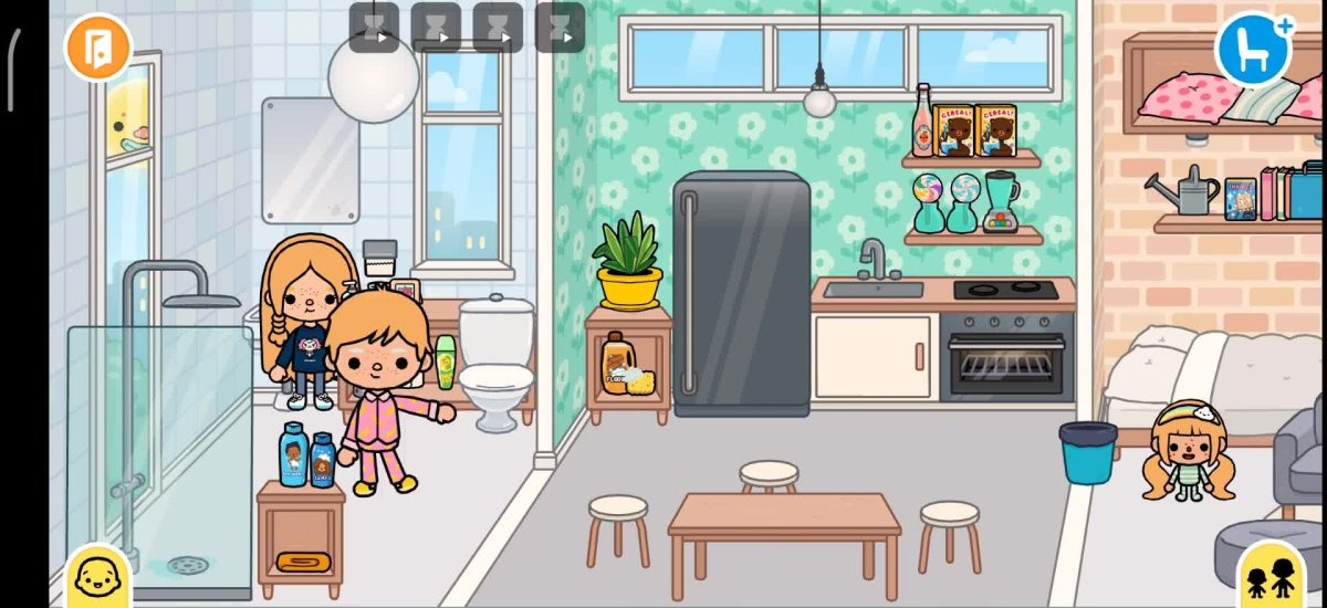 Toca Life World комнаты