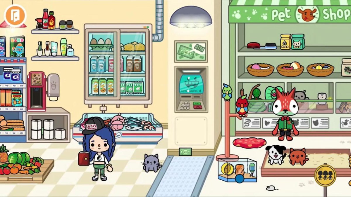 Toca boca Life World на улице