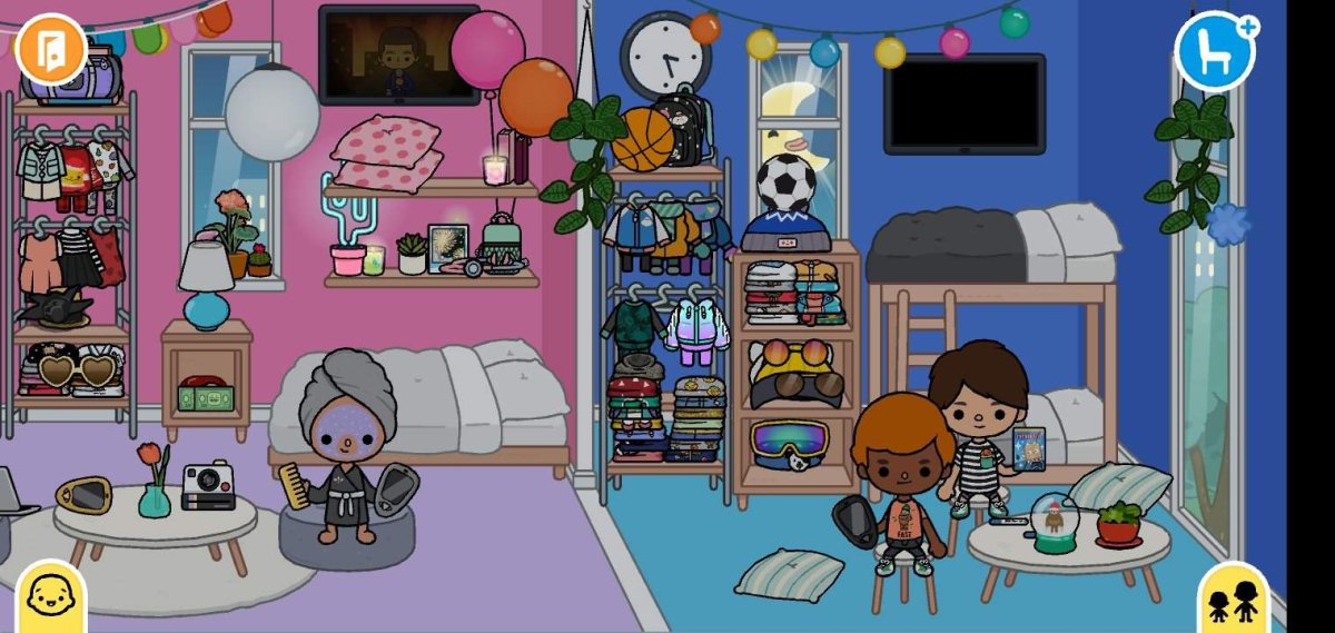 Toca boca Life комната