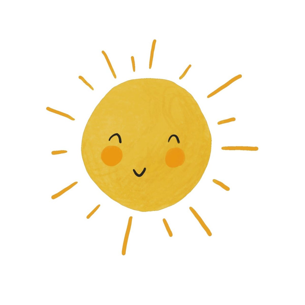 Мордочка солнце для детей