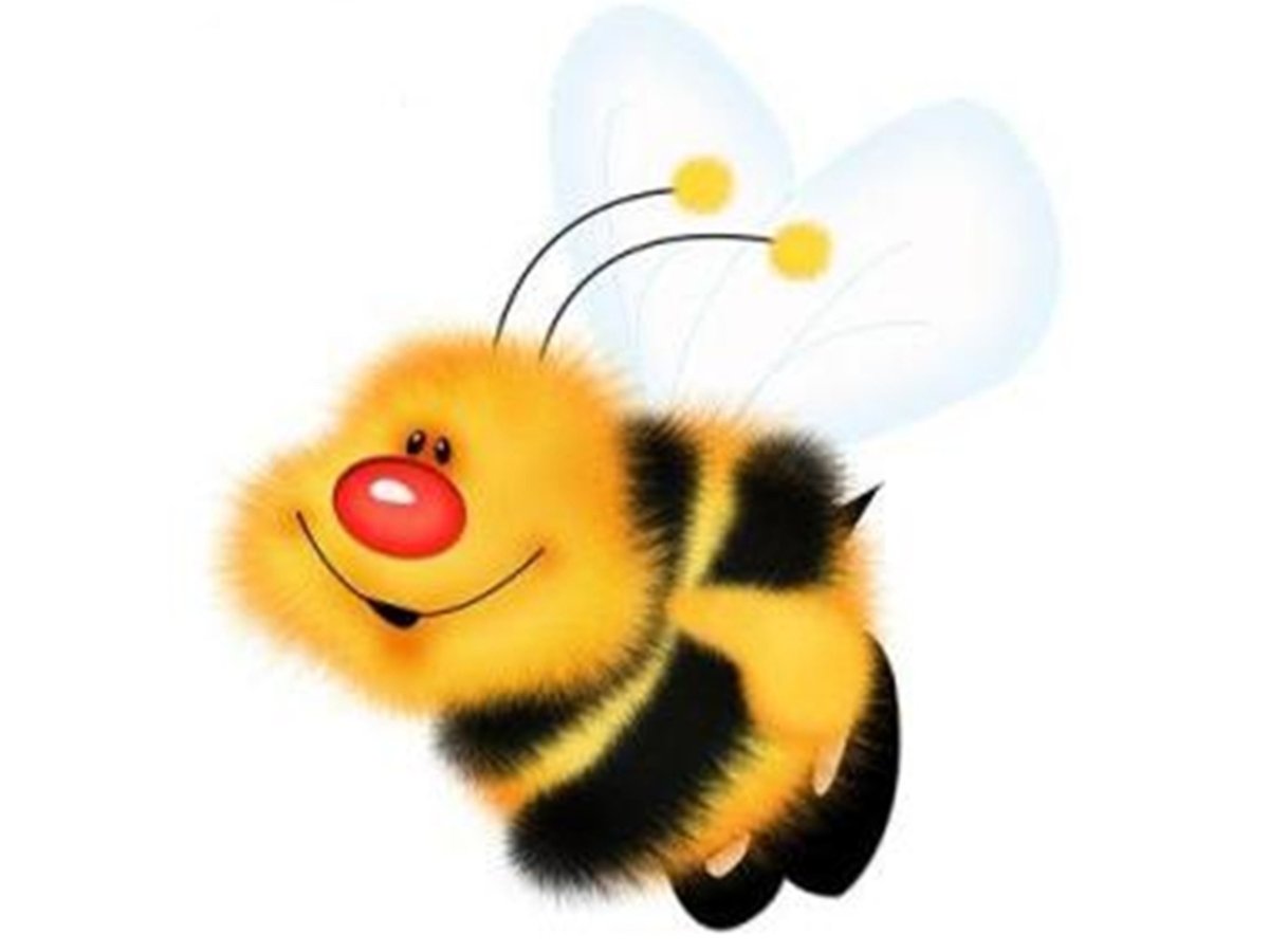 Пчела улыбается
