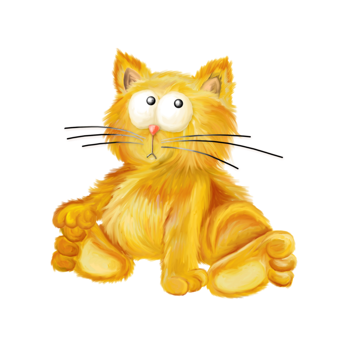 Вот рыжие кота Тафи мультик