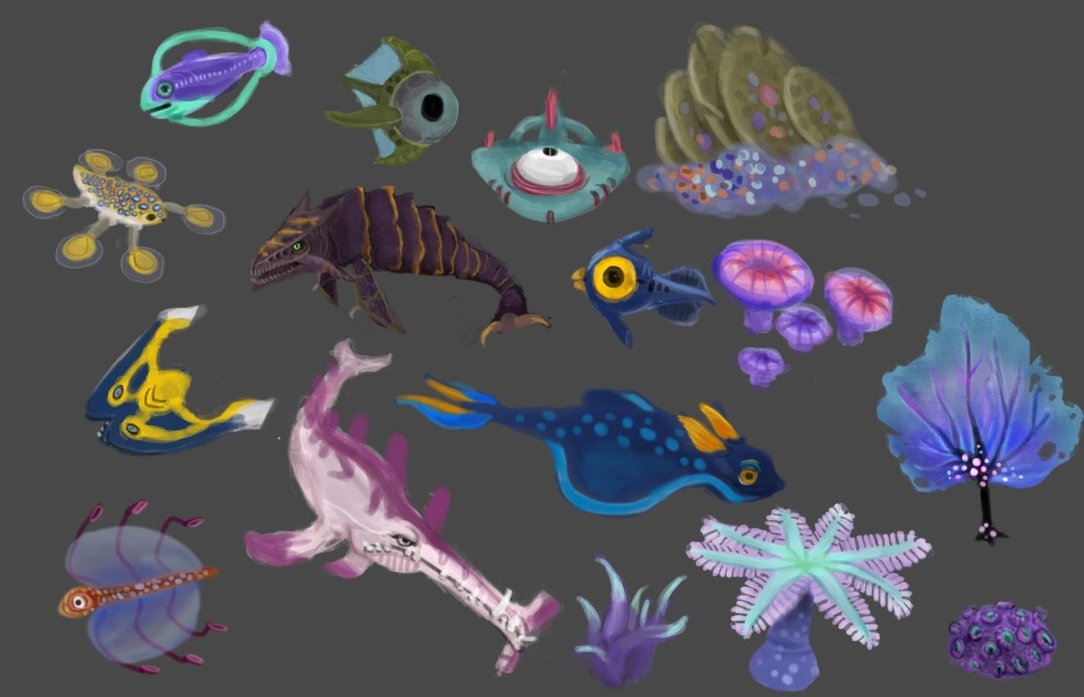 Алан субнатика концепт