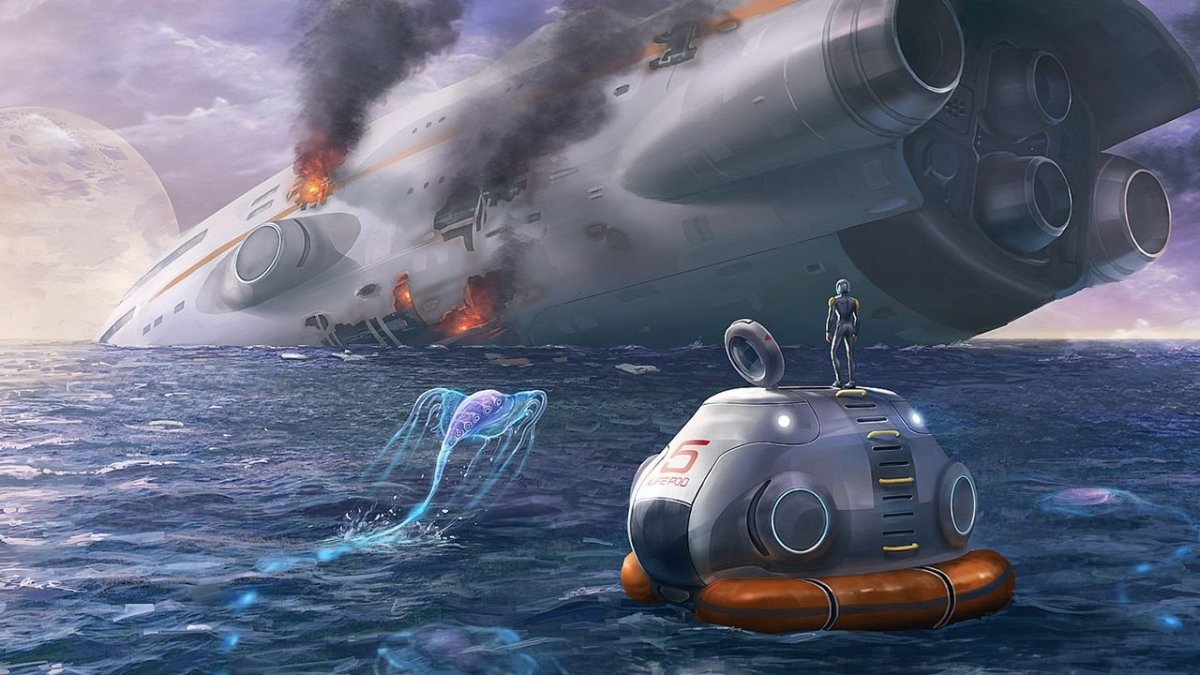 Subnautica Art Аврора