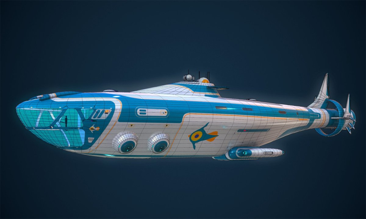 Subnautica подводная лодка акула