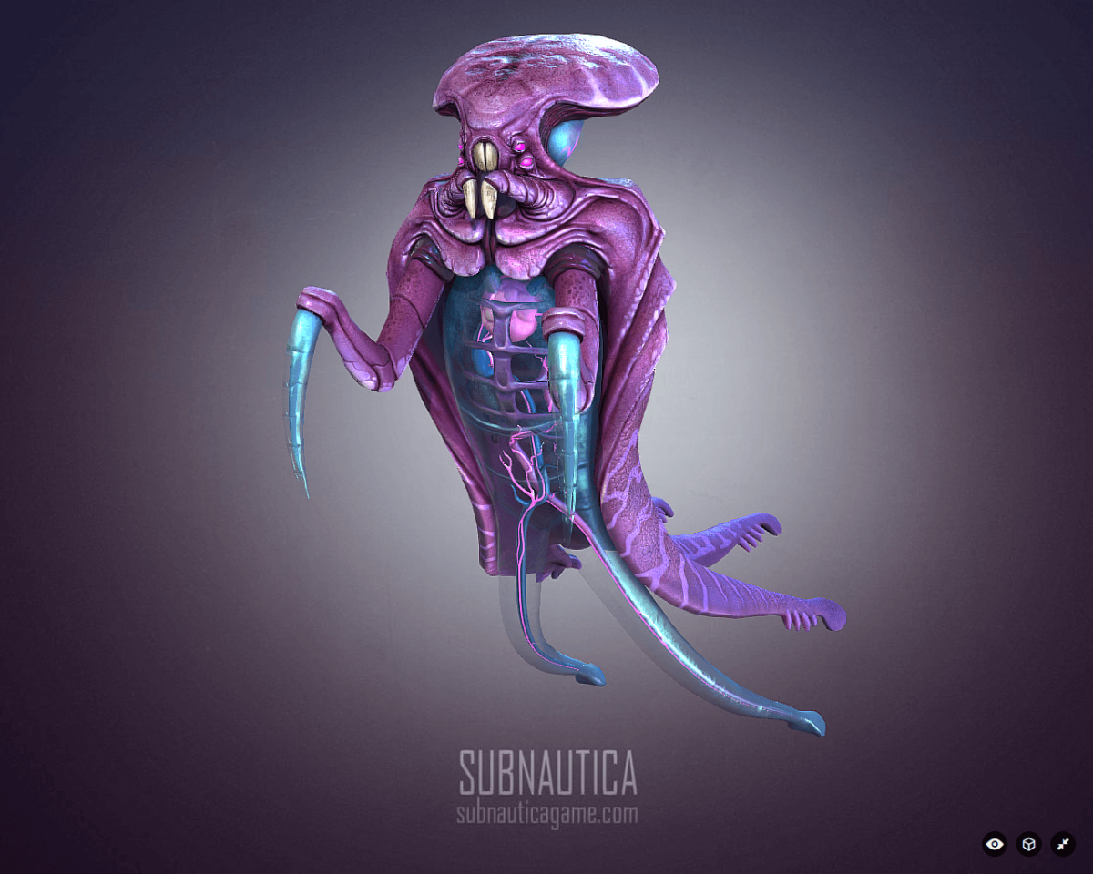 Варпер Subnautica