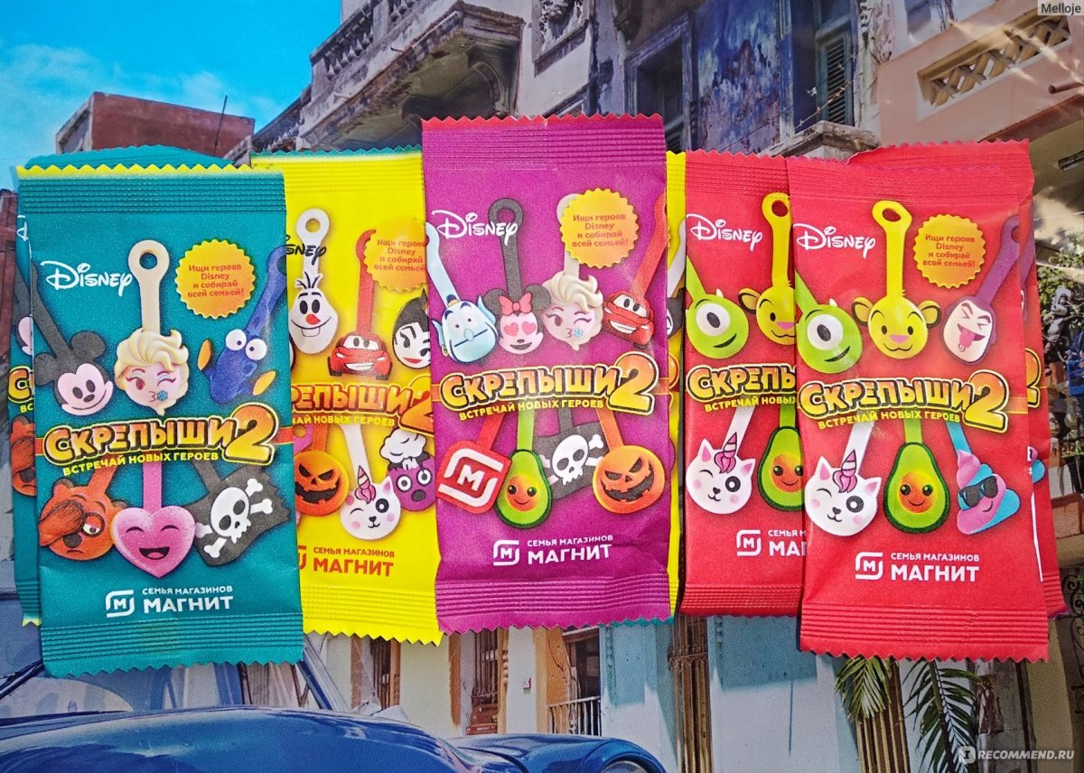 Вся коллекция скрепышей 2 из магнита