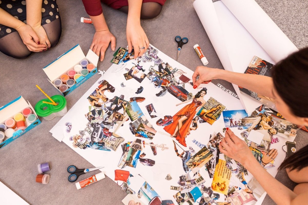Коллаж арт терапия