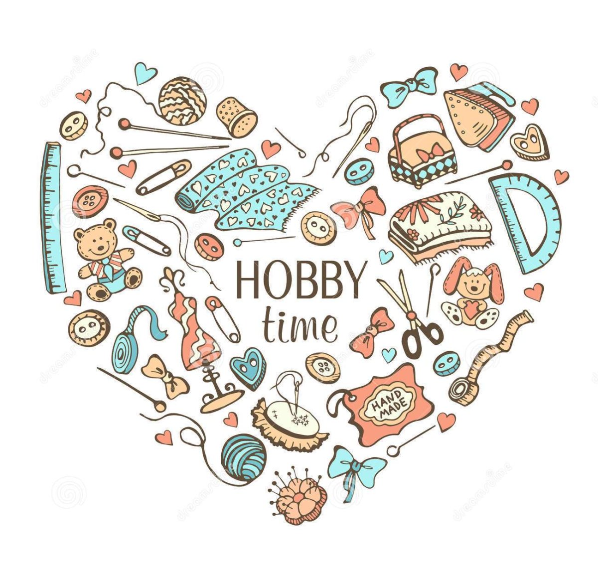 Хобби и увлечения надпись