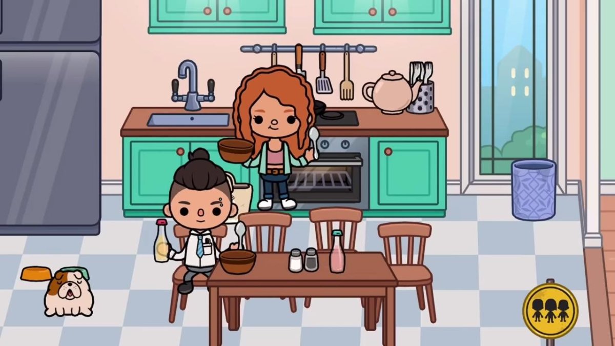 Toca Life World кухня