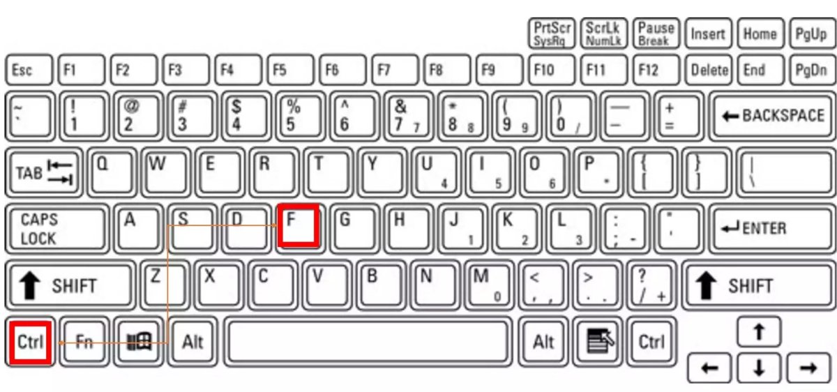 Клавиатура ноутбука рисунок